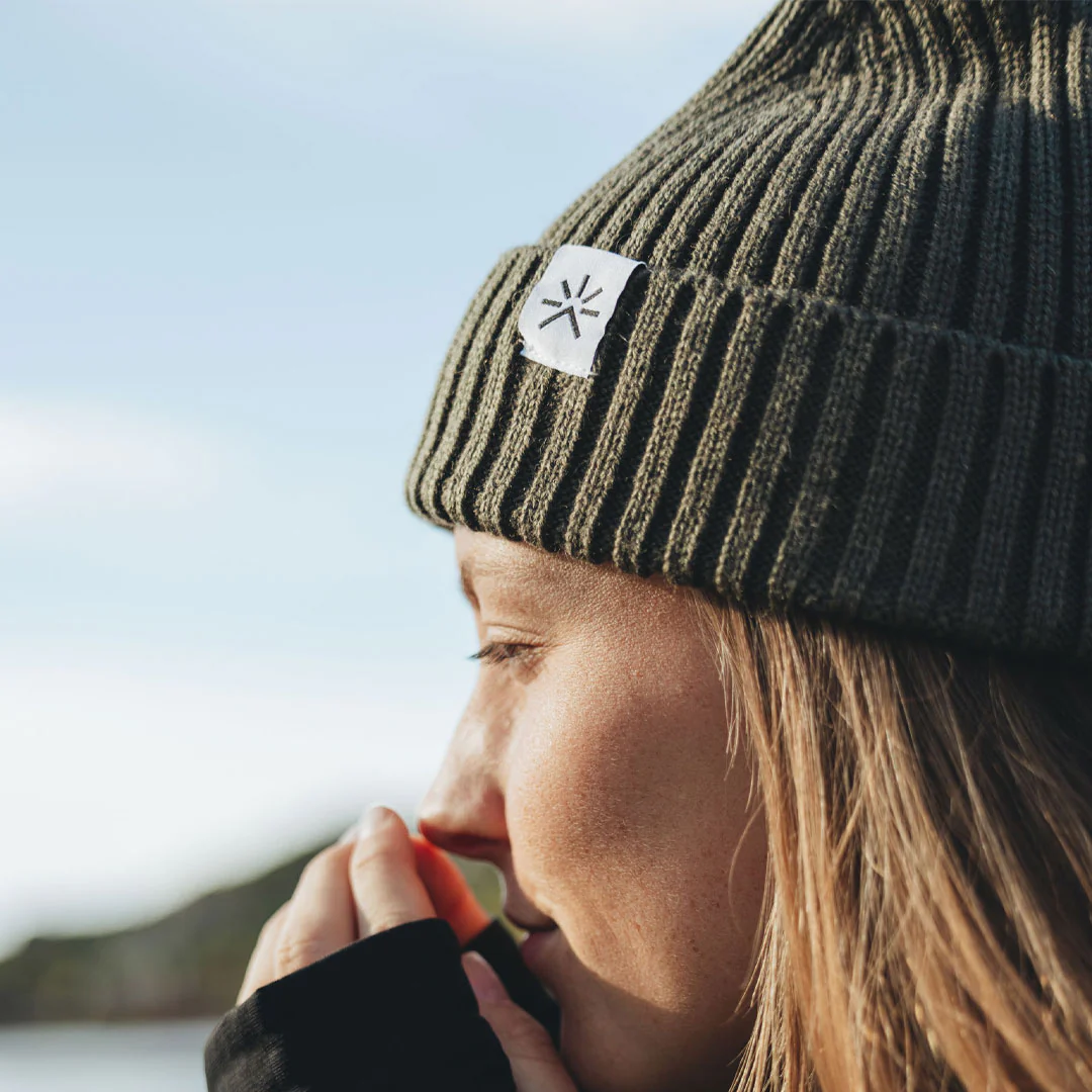 Bergen Beanie Olive Green - Image 5