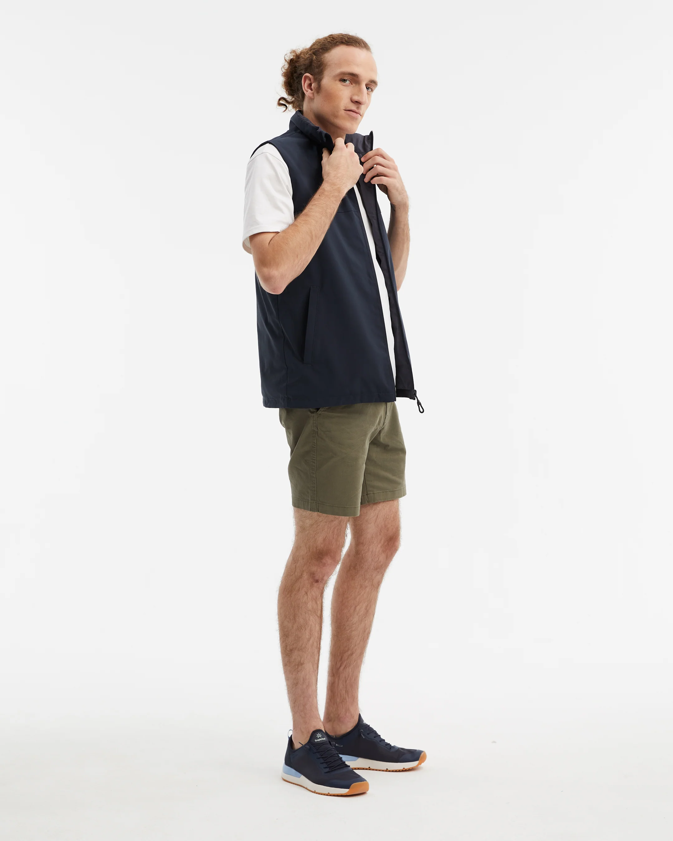 Men's NS40 Reversible Vest Night Blue - Image 2