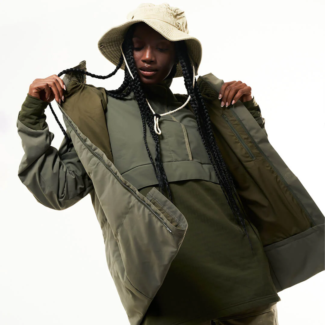 NS60 Jacket Leaf Khaki - Image 3