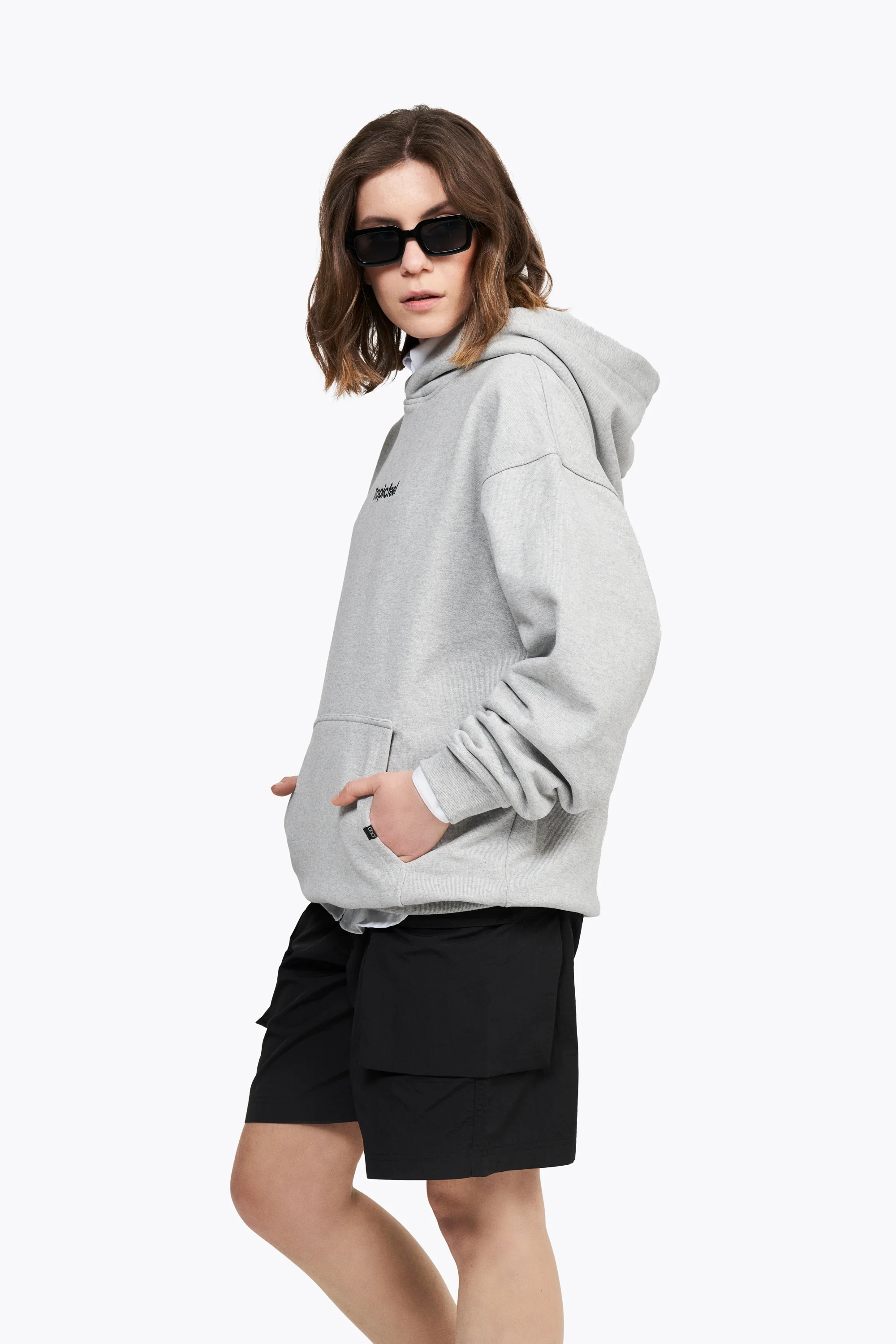 OOO Core Hoodie Light Grey - Image 5