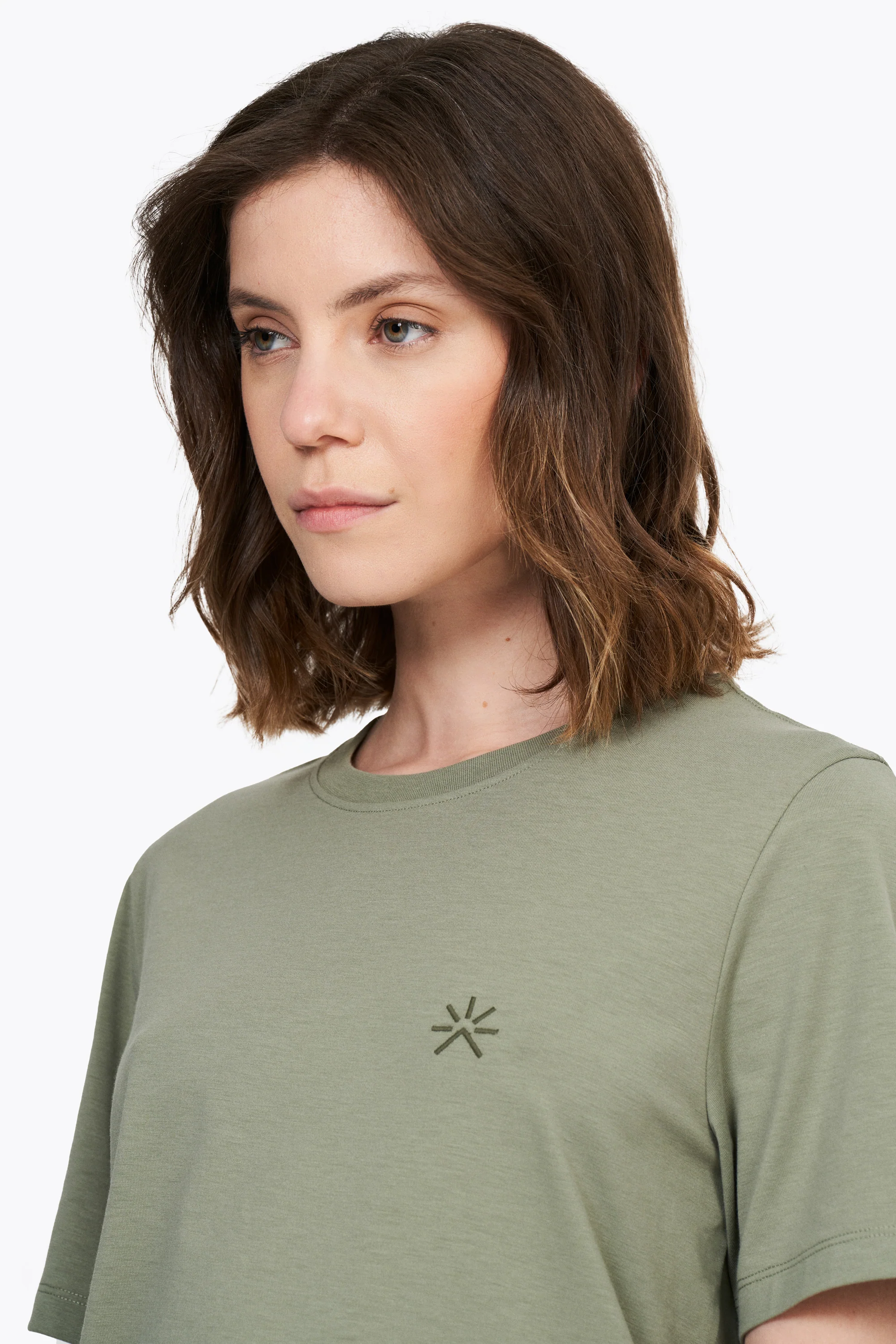 ProTravel Tee SS Foggy Green Women - Image 5