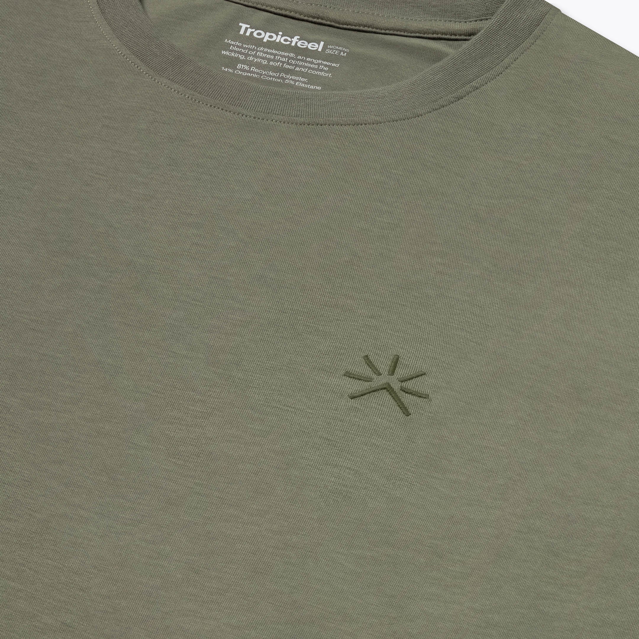 Women's ProTravel Tee SS Smokey Olive - Image 3