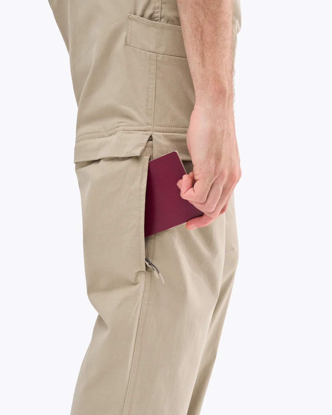 Men's ProTravel Zip-off Pant Island Fossil - Image 14