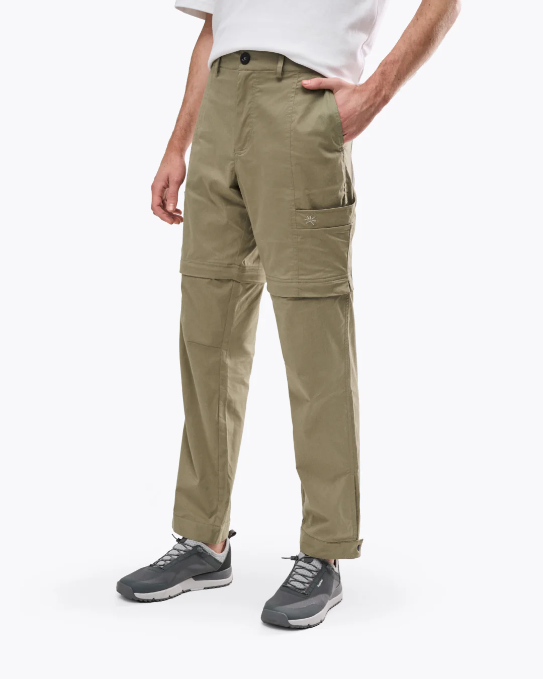 Men's ProTravel Zip-off Pant Sage Khaki - Image 6