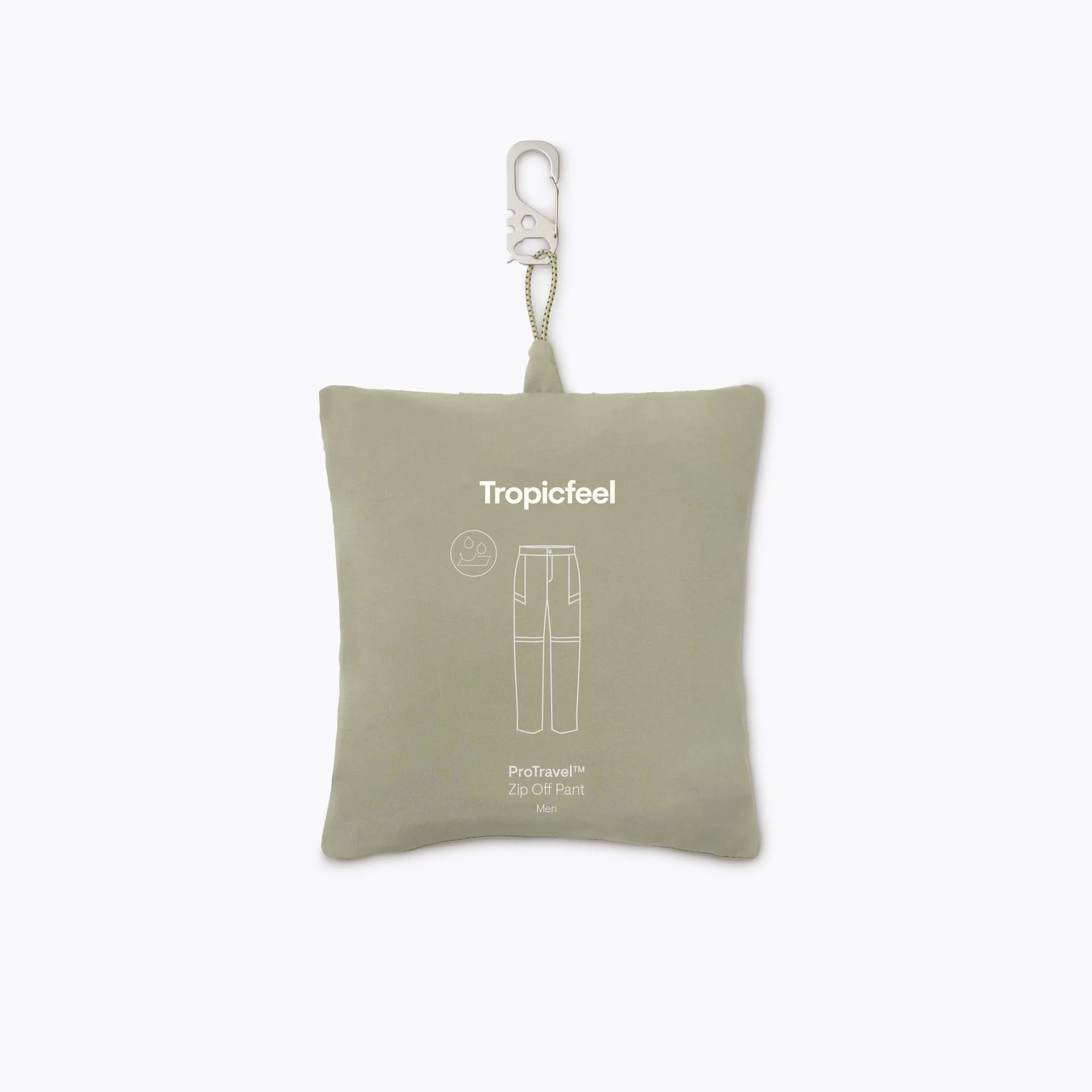 Men's Zip-Off Pant Sage Khaki - Image 7